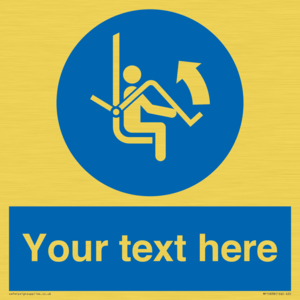 Custom Mandatory: Open safety bar of chairlift